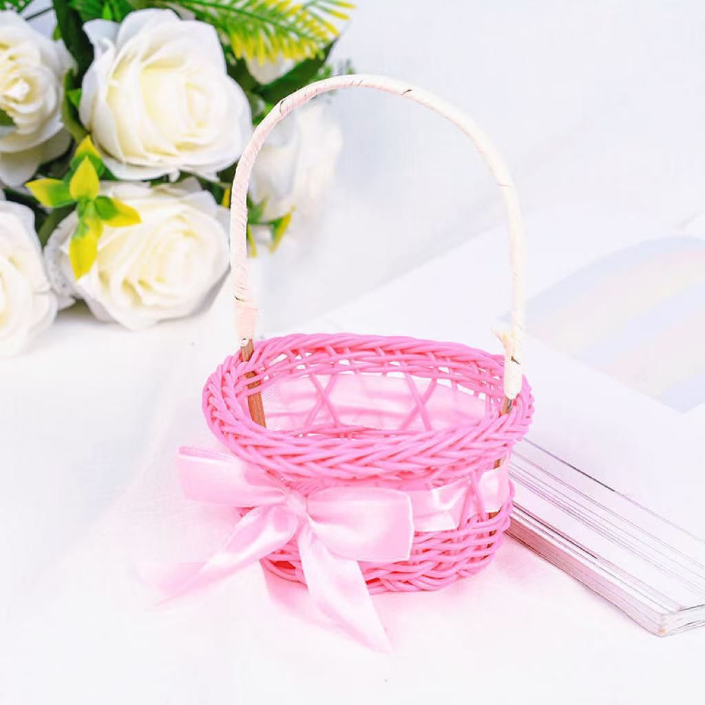 Dekorative handgewebte Geschenkkorb Brehn