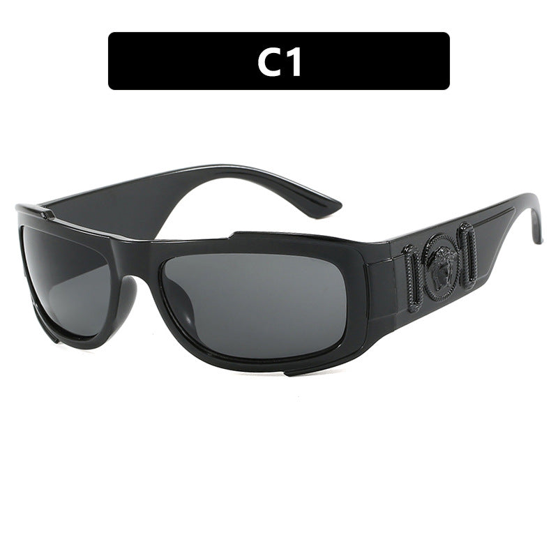 Damen sportliche Sonnenbrille mit ergonomischem Design und UV-Schutz Brehn