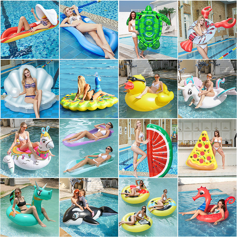 Damen Aufblasbarer Schwimmring mit Wassermelonen-Design Brehn