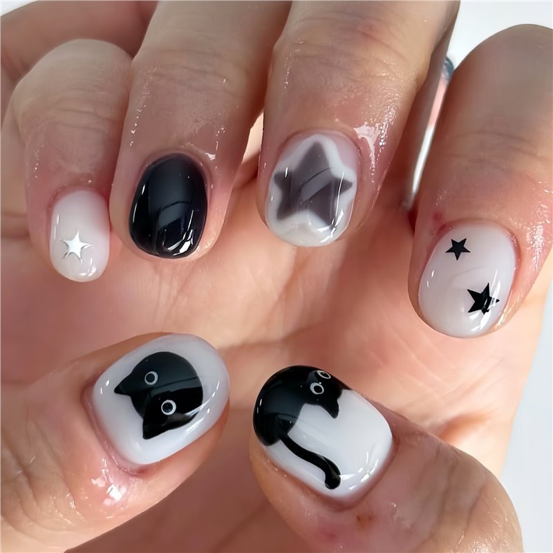 Künstlerische Ombre Nagelkunst Extensions Brehn