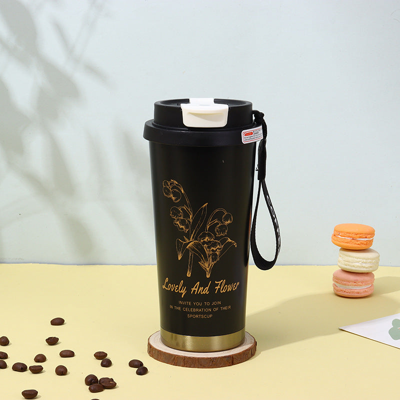 Damen eleganter und isolierter To-Go Trinkbecher Brehn