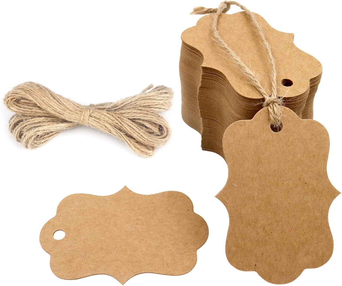 Umweltfreundliche Kraft-Geschenkanhänger Brehn