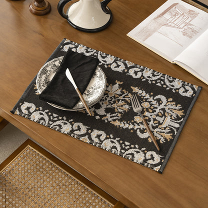 Wendbarer gewebter Teppichläufer mit ornamentaler Jacquard‑Struktur Brehn