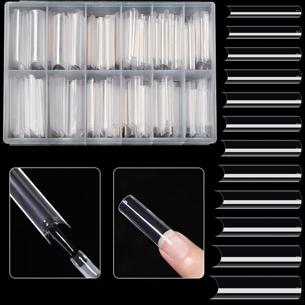 Klare Acryl-Nagelspitzen Brehn