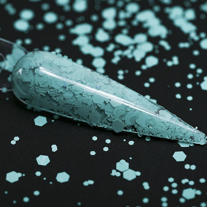 Dekorative Nagelkunst Glitter Flakes