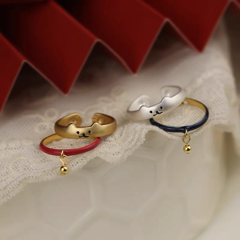 Süßes Tierpfoten-Ring-Set Brehn