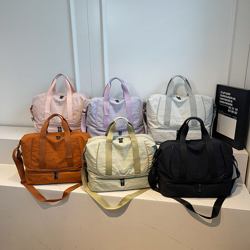 Sportliche Reisetasche Mit Innovativem Stauraum Brehn