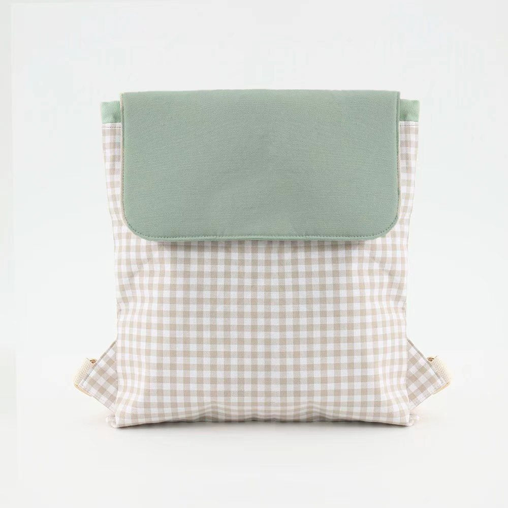 Rucksack mit Karomuster Brehn
