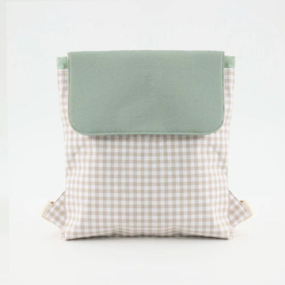 Rucksack mit Karomuster Brehn