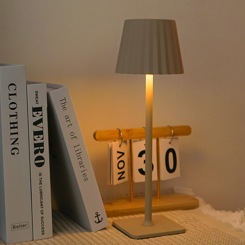 Minimalistische Säulen Tischlampe