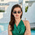 Damen elegante Sonnenbrille mit einzigartigem Rahmen Brehn
