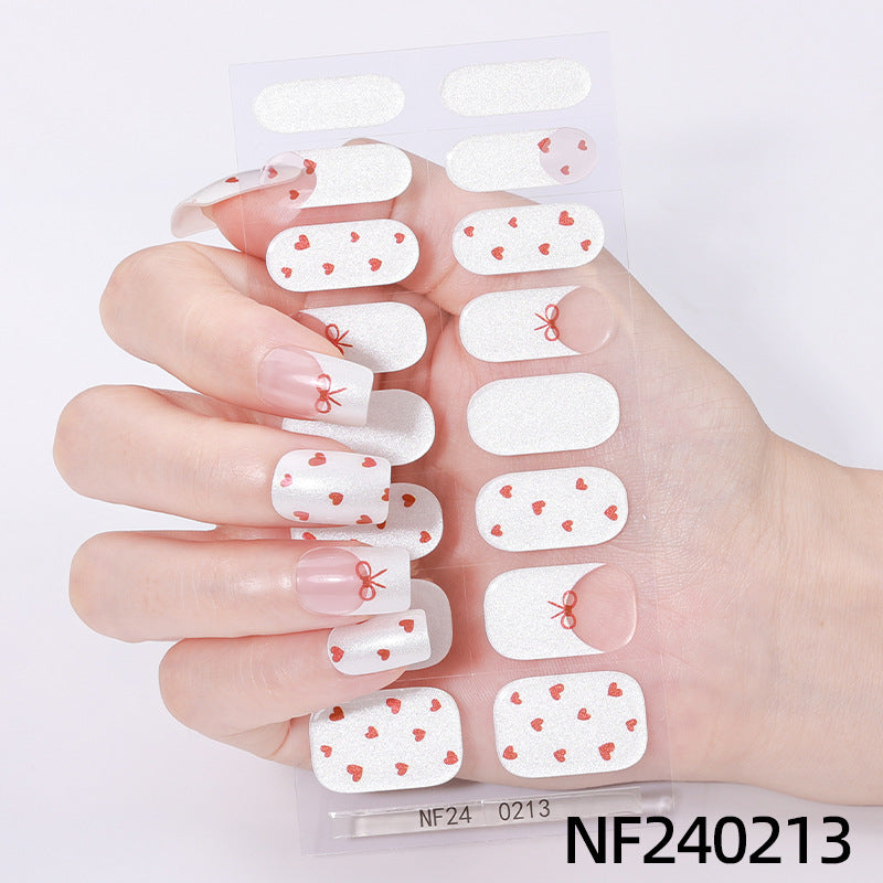 Elegante Gel-Nagel-Wickel