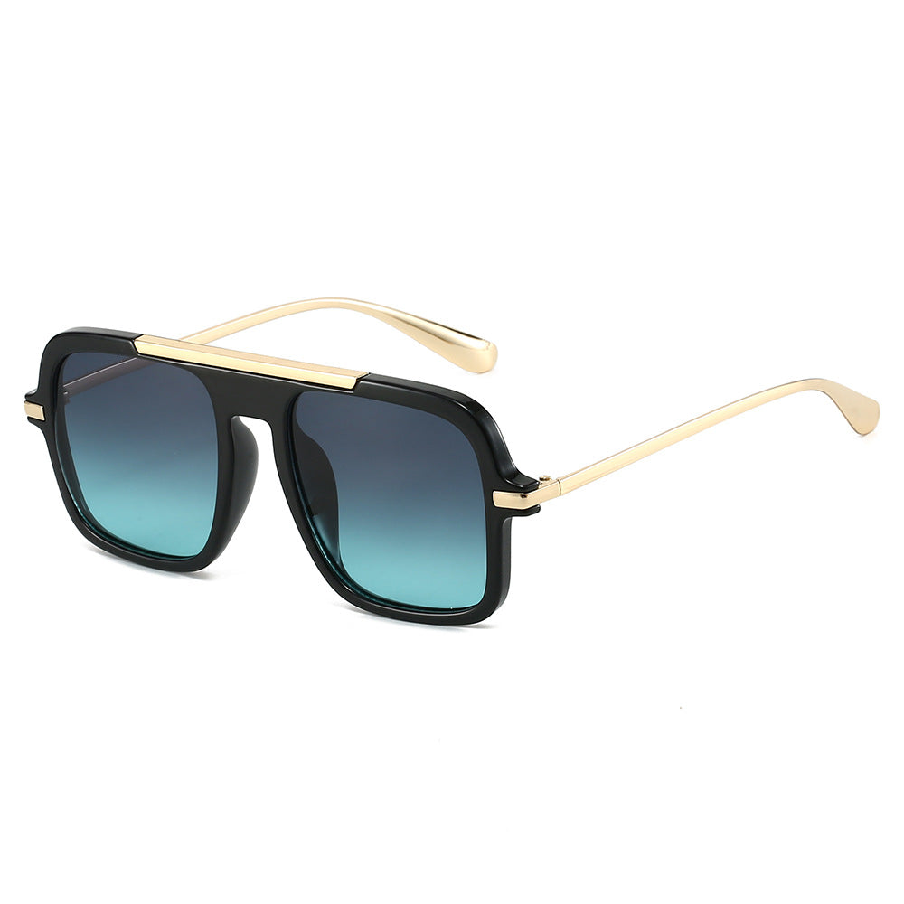 Damen modische Sonnenbrille mit angesagtem quadratischem Rahmen Brehn