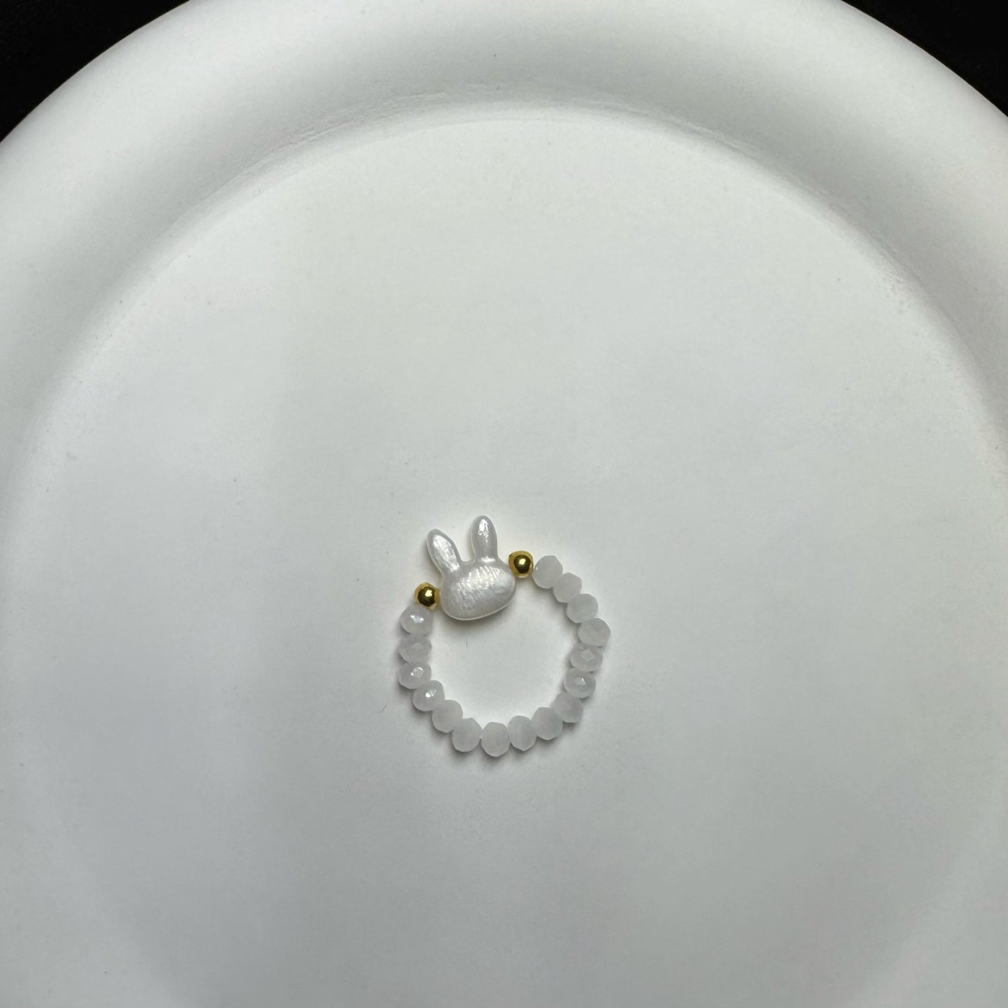 Süßes Kaninchen Charme Perlenarmband Brehn