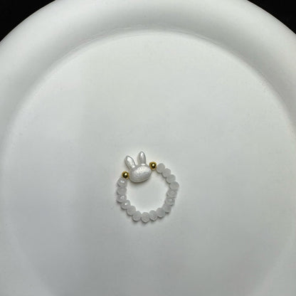 Süßes Kaninchen Charme Perlenarmband Brehn
