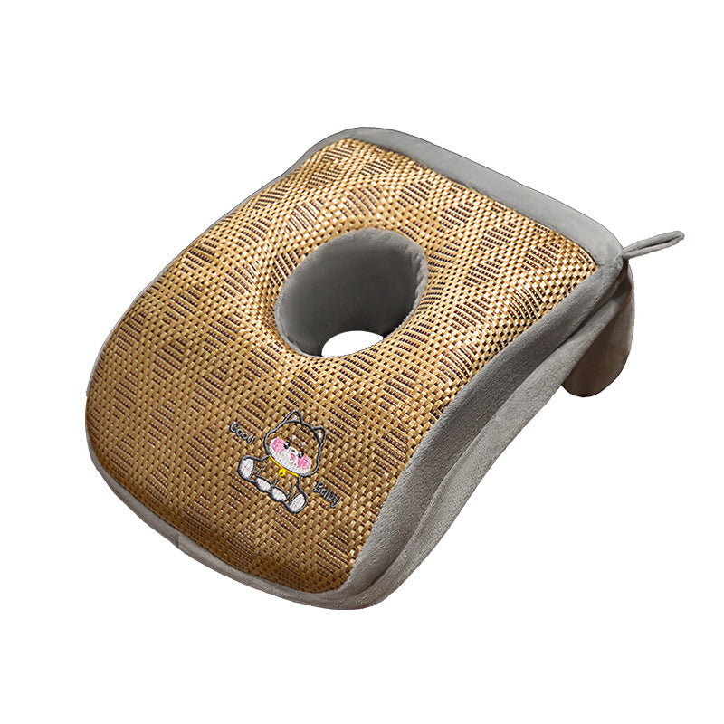 Plüsch Nackenstützkissen mit ergonomischer Aussparung Brehn
