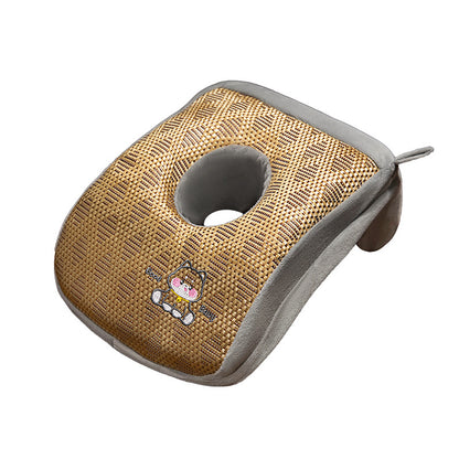 Plüsch Nackenstützkissen mit ergonomischer Aussparung Brehn