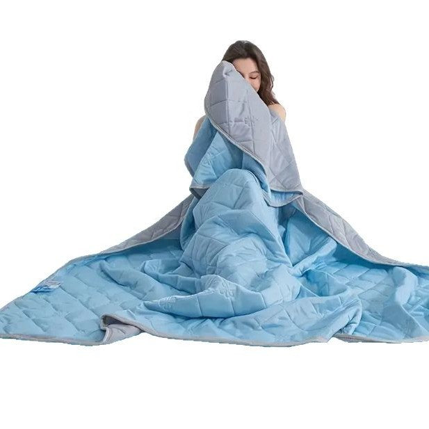 Unisex nan temperaturregulierende gesteppte Decke mit atmungsaktiver Mikrofaserfüllung Brehn