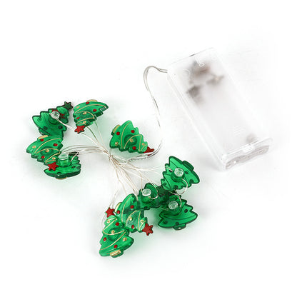 LED Weihnachtsmann Lichterkette Brehn
