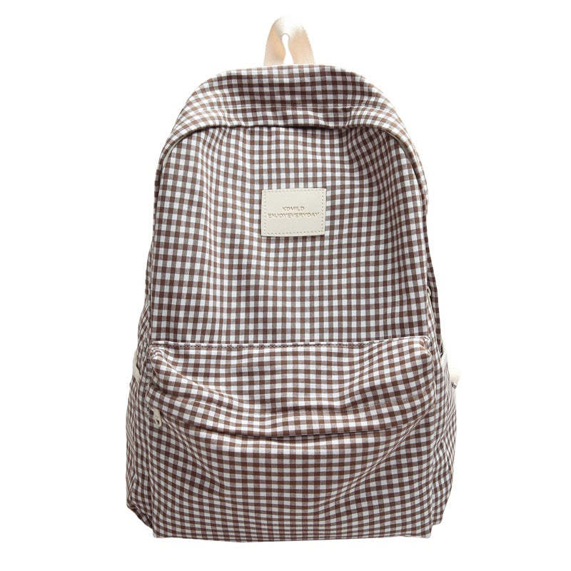 Gepunktetes Design Lässiger Schulrucksack Brehn