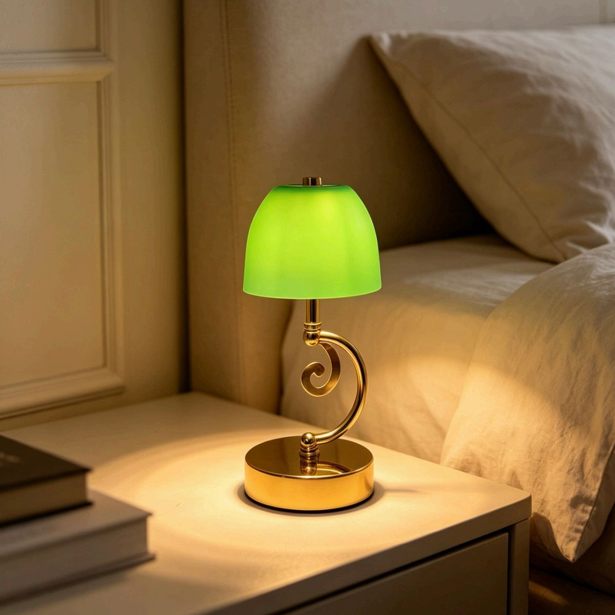 Elegante dekorative Tischlampe