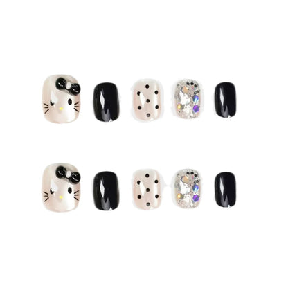 Premium Glitzernde Press-On Nagelerweiterungen Brehn