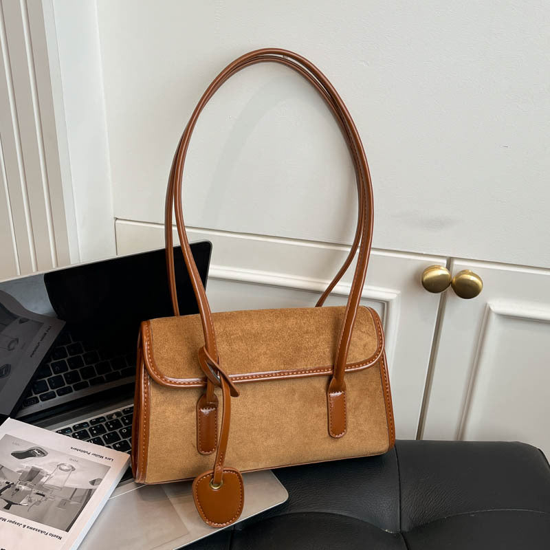 Wildleder Handtasche