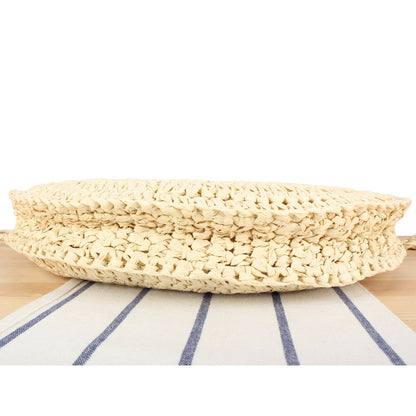 Makramee Umhängetasche mit Holzgriff Brehn