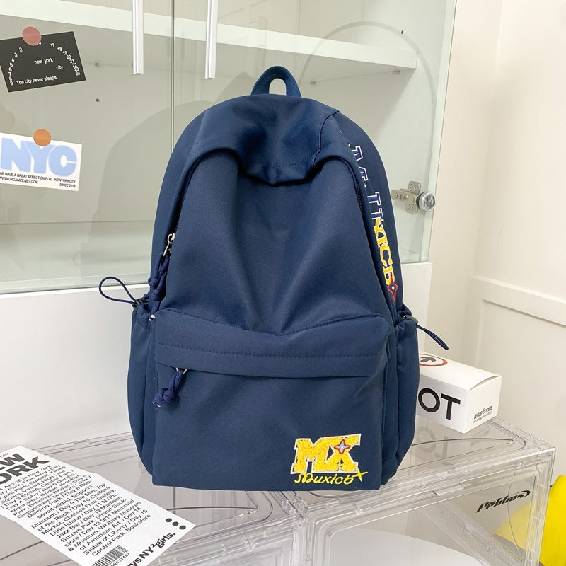 Lässiger Mehrfach-Taschen Schulrucksack