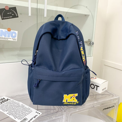 Lässiger Mehrfach-Taschen Schulrucksack