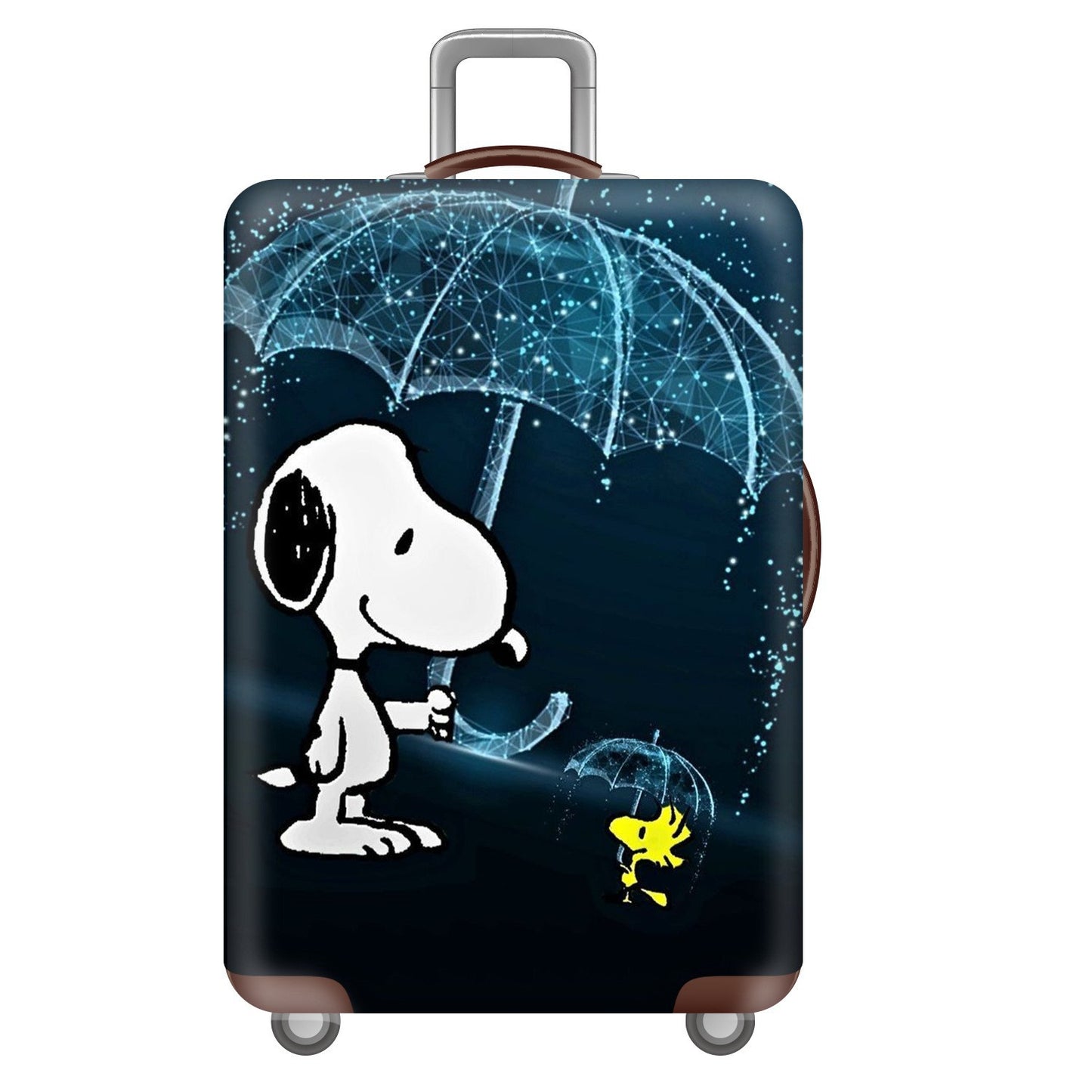Unisex Hartschalenreisekoffer mit verspieltem Snoopy-Motiv Brehn