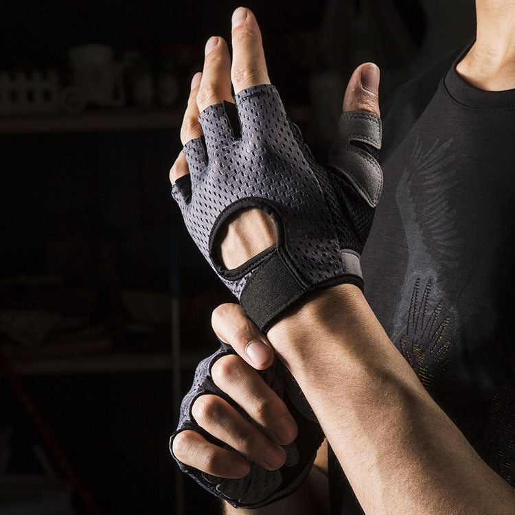 Damen Trainingshandschuhe mit Netzmaterial Brehn