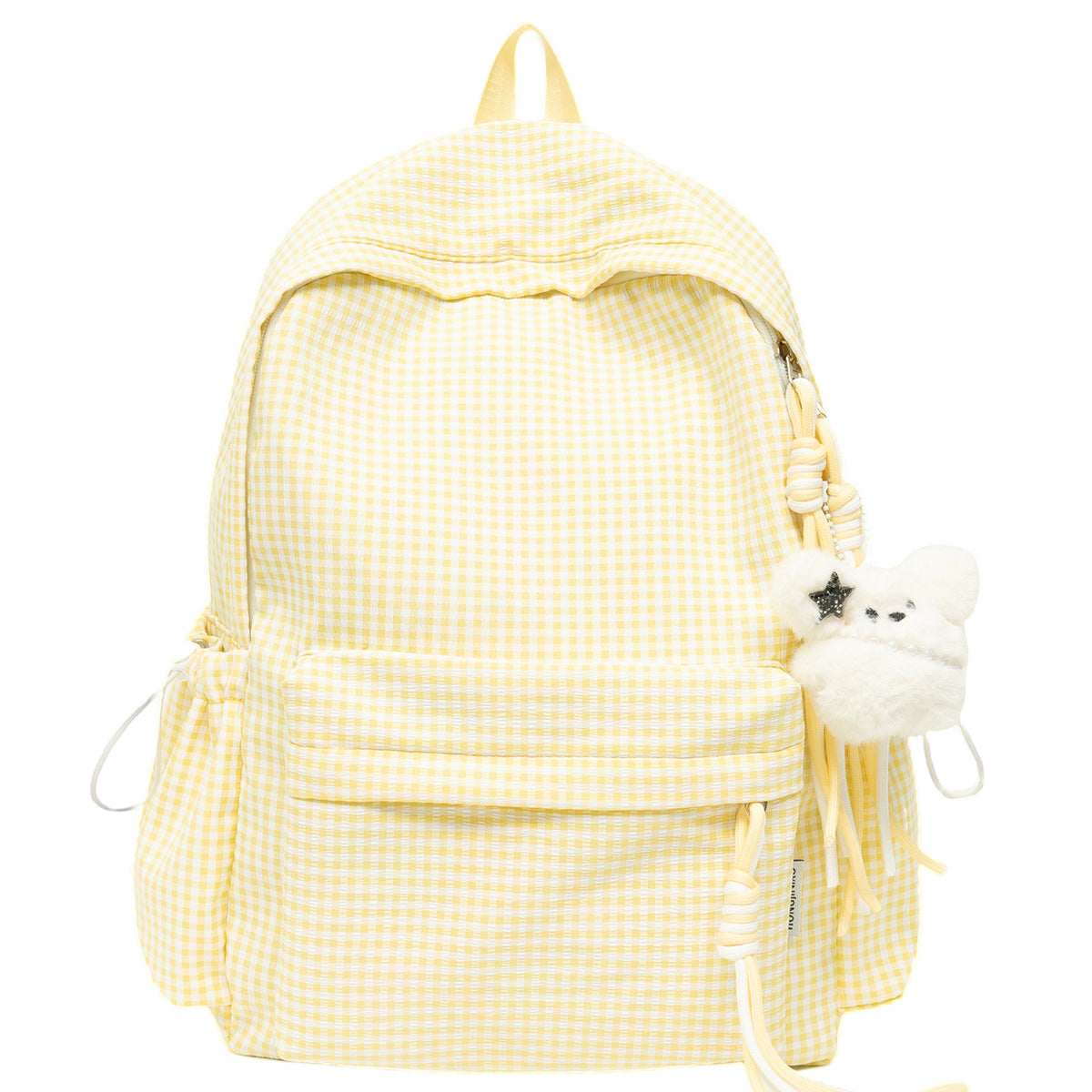Charmanter karierten Muster Rucksack