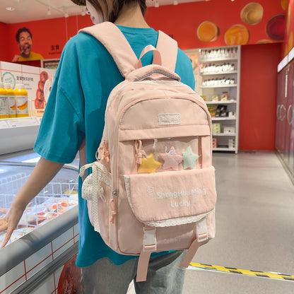 Transparenter Fenster-Rucksack Brehn