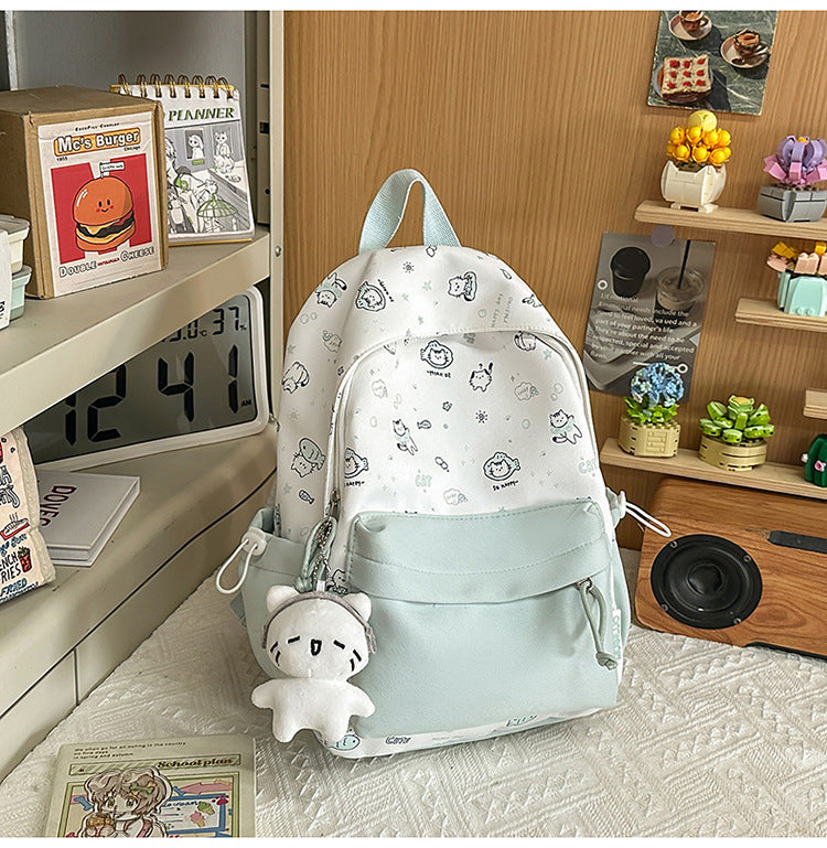 Niedlicher Charakter-Themen-Schulrucksack