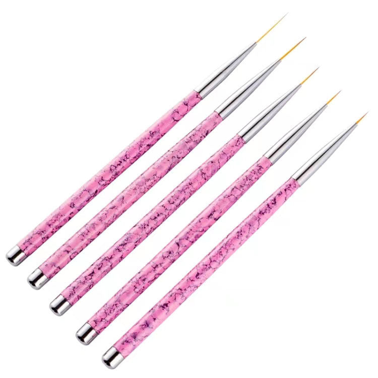 Professionelles Set mit feinen Detail-Nagelkunst-Pinseln Brehn