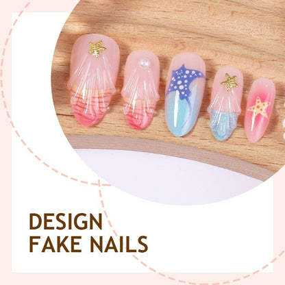 Kunstnagelset mit maritimen Motiven und hochwertigem Design Brehn