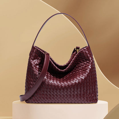 Texturiertes gewebtes Hobo Bag Brehn