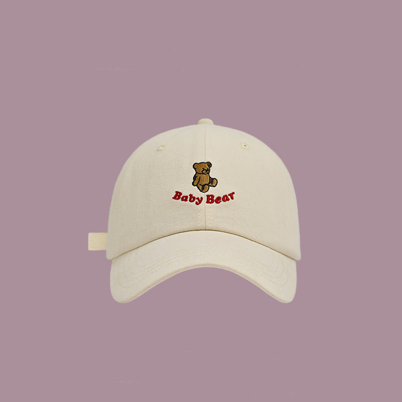 Bestickte Baby Bär Kappe