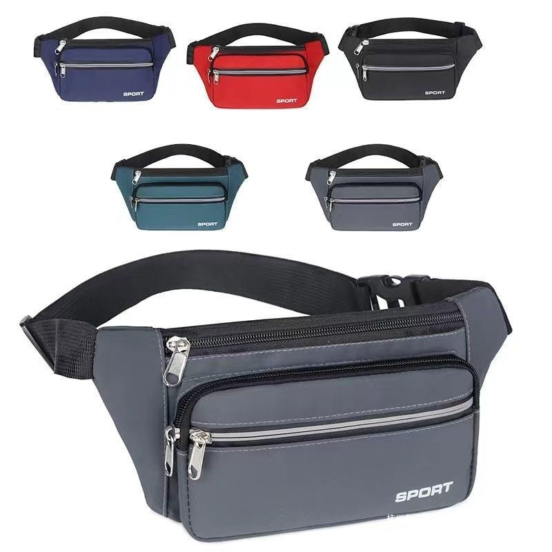 Sportliche Bauchtasche Mit Mehreren Fächern Brehn