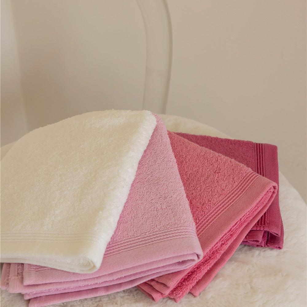Plüsch-Baumwoll-Badetuchset mit hochabsorbierender Schnell-Dry-Webart