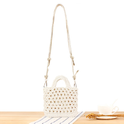 Handtasche Im Modernen Makramee-Design Brehn