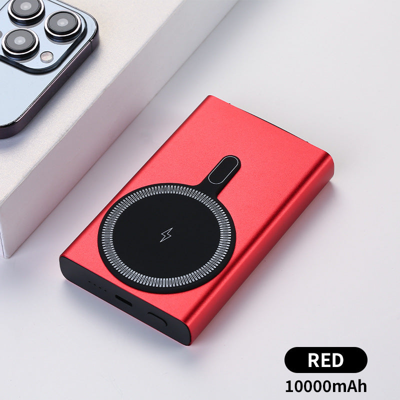 Tragbare Magnetische Powerbank mit Schnellem Induktiven Ladegerät Brehn