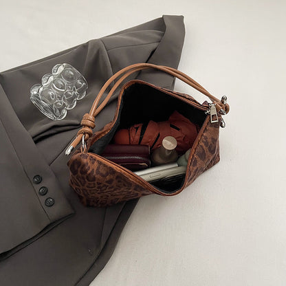 Stylische Leopardenmuster-Handtasche