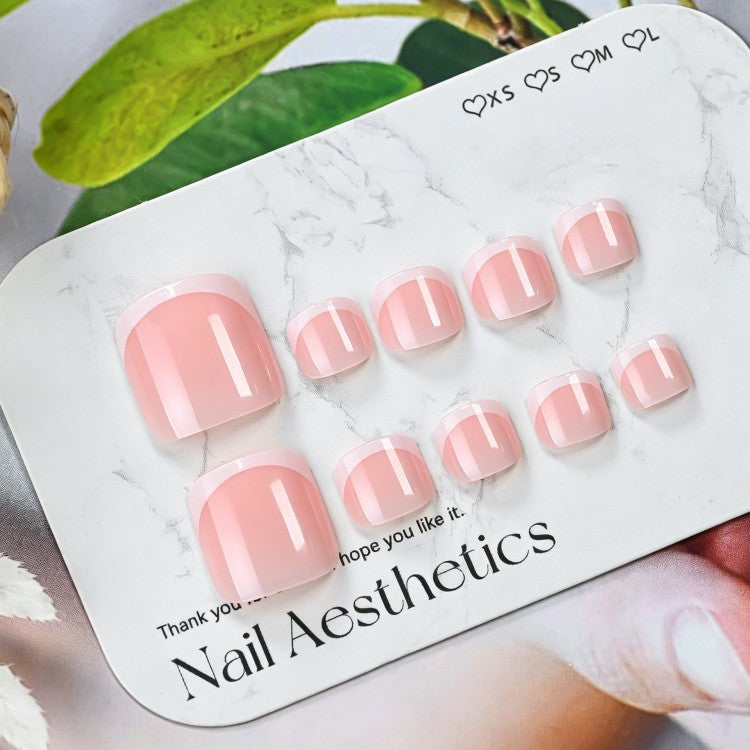 French Tip Gel Nagelkunst Brehn