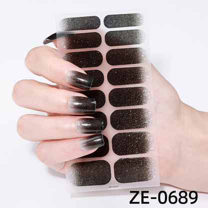 Glitter Ombre Nagelwraps  1790954415
