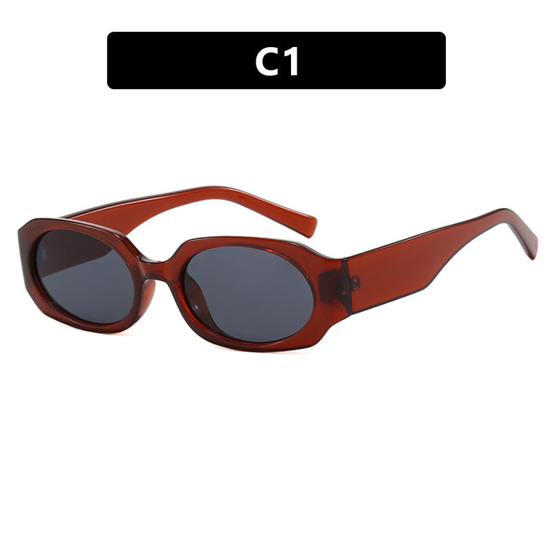 Damen extravagante Sonnenbrille im stilvollen Retro-Design Brehn