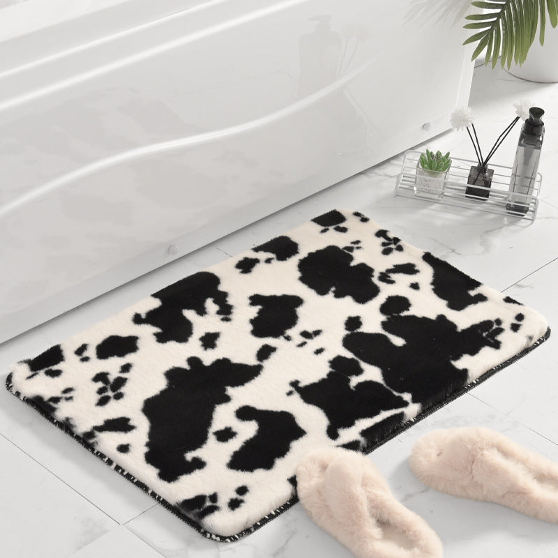 Plüsch Marmor Design Badmatte Brehn
