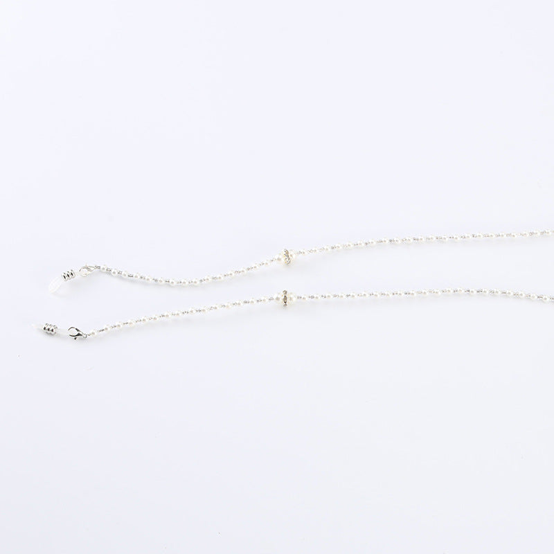 Elegante Perlen Brille Kette Brehn