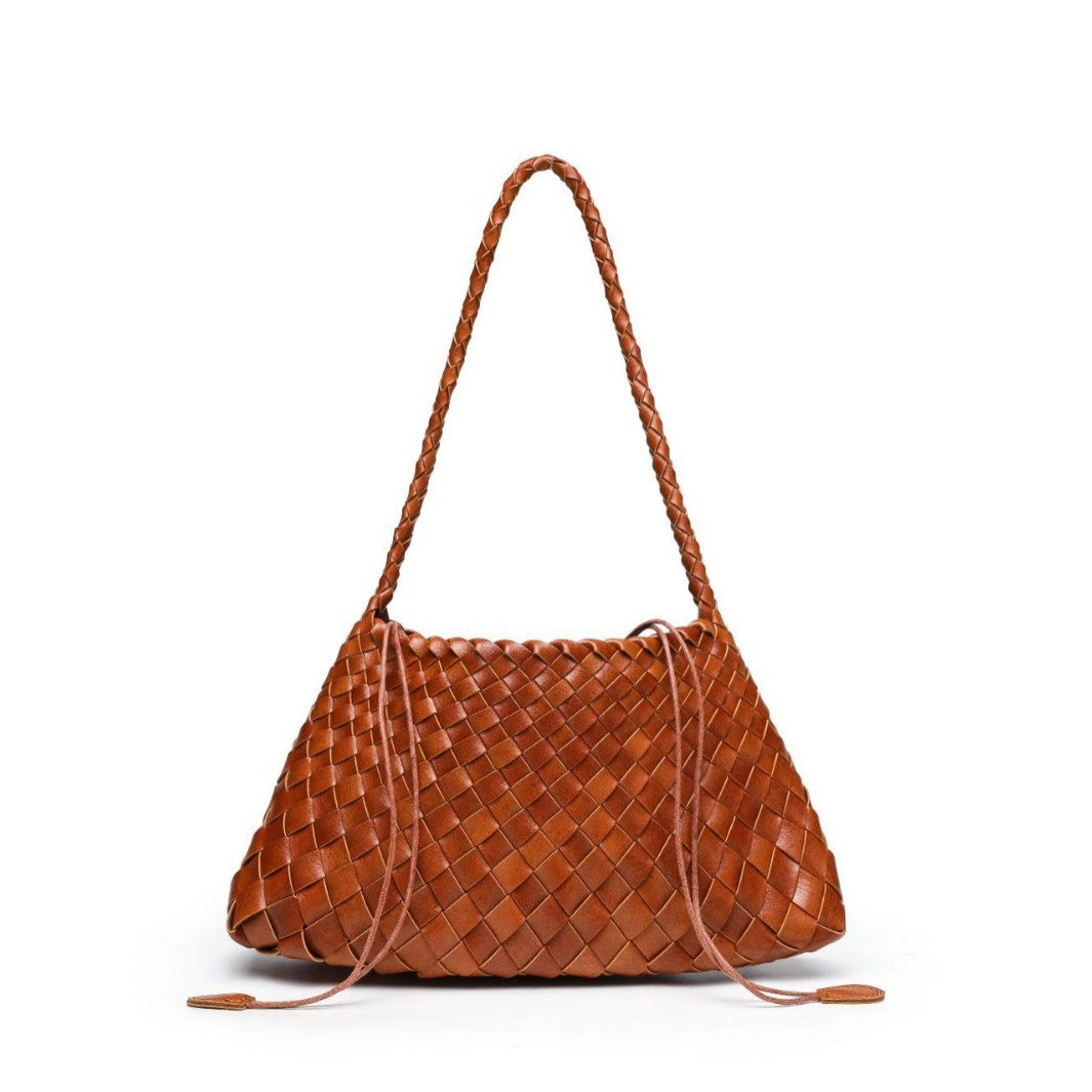 Texturierte Gewebte Schultertasche Brehn
